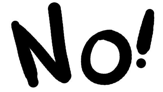 No