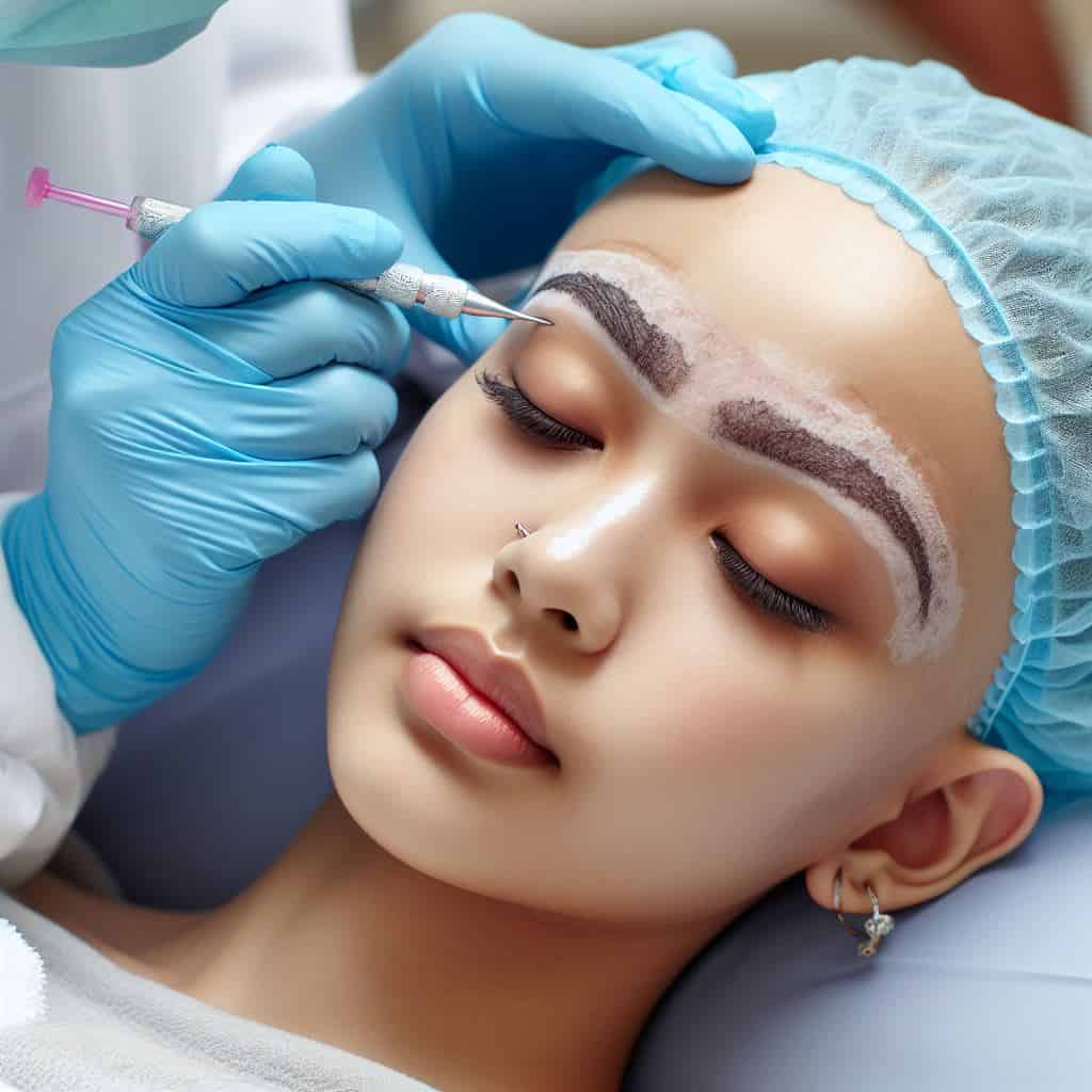 Microblading sopracciglia