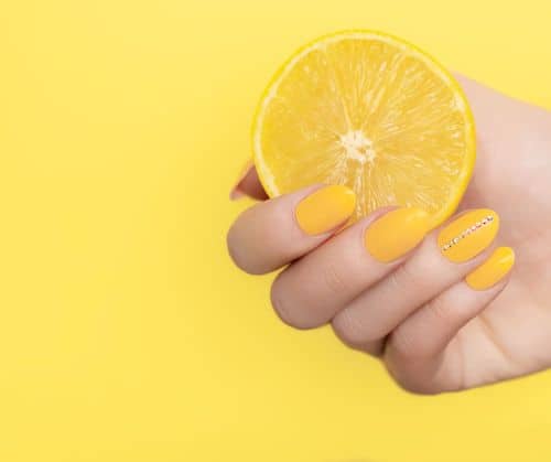 Unghie Giallo Limone